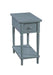 Destinations Narrow Side Table In Ocean Blue - Holmwood's Furniture & Design Center (Somersworth, NH)