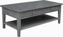 Destinations Spencer Sofa Table In Heather Gray - Holmwood's Furniture & Design Center (Somersworth, NH)