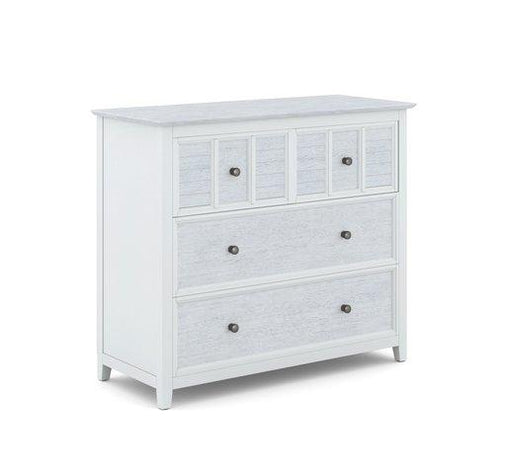 High Tide 4 Drawer Chest In Chalk & White - Holmwood's Furniture & Design Center (Somersworth, NH)