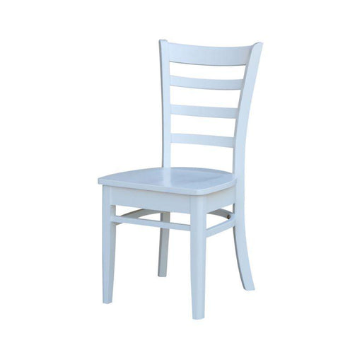 Home Accents Emily Chair (Rta) In White - Holmwood's Furniture & Design Center (Somersworth, NH)