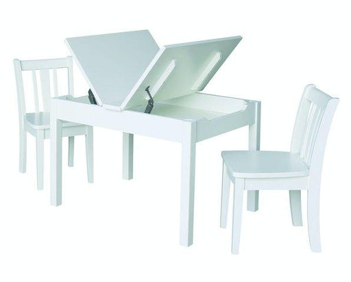 Home Accents Juvenile Lift Top Storage Table In White - Holmwood's Furniture & Design Center (Somersworth, NH)