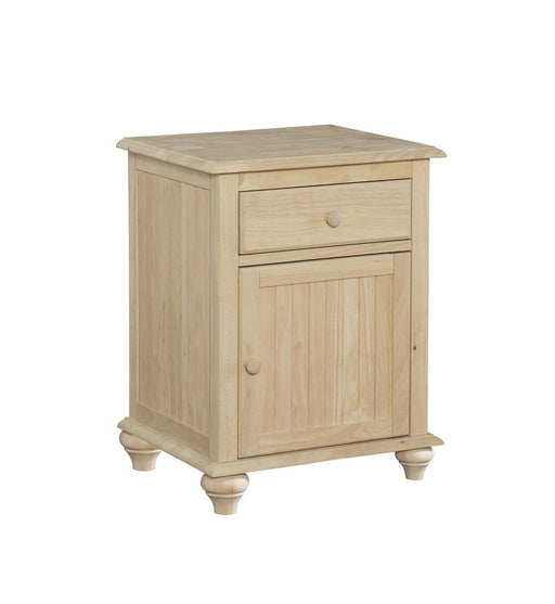 Nightstands Cottage One Drawer/One Door Nightstand - Holmwood's Furniture & Design Center (Somersworth, NH)