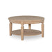 Occasional Tables Vista Round Coffee Table - Holmwood's Furniture & Design Center (Somersworth, NH)