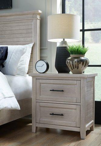 Sanibel 2D Nightstand In Macchiato - Holmwood's Furniture & Design Center (Somersworth, NH)