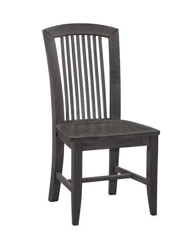 Soma Soma Mission Chair (Built) In Coal - Holmwood's Furniture & Design Center (Somersworth, NH)