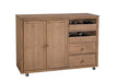 Soma Soma Wine & Storage Cabinet In Flax - Holmwood's Furniture & Design Center (Somersworth, NH)