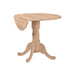 Standard Dining Round Drop Leaf Pedestal Table - Holmwood's Furniture & Design Center (Somersworth, NH)