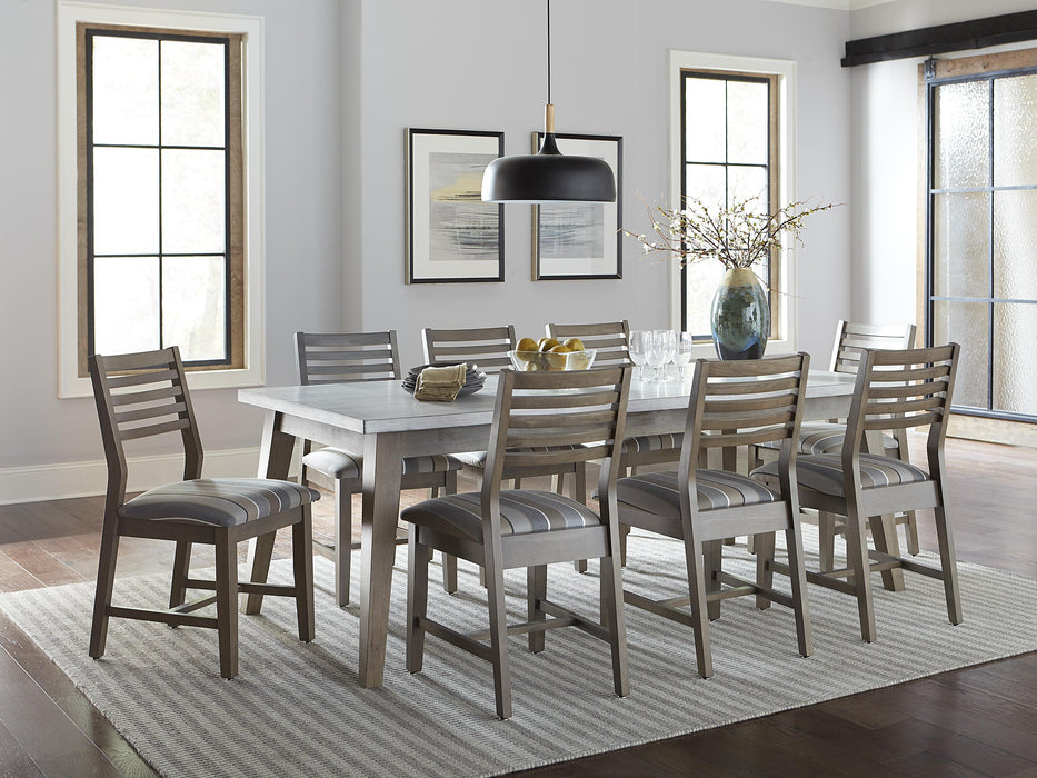 Standard Dining Mid Century Moden Solid Table w/ Flared Legs - Holmwood's Furniture & Design Center (Somersworth, NH)