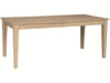 Standard Dining Solid Table Top w/ Shaker Legs - Holmwood's Furniture & Design Center (Somersworth, NH)
