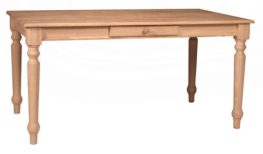 Standard Dining Solid Top Farmhouse Table - Holmwood's Furniture & Design Center (Somersworth, NH)