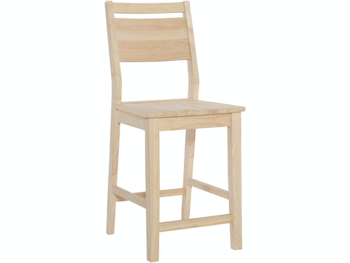 Stools 24" Aspen Panel Back Counter Stool - Holmwood's Furniture & Design Center (Somersworth, NH)