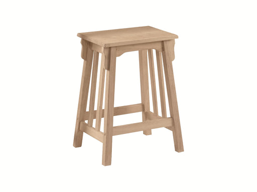 Stools 24'' Backless Mission Counter Stool - Holmwood's Furniture & Design Center (Somersworth, NH)