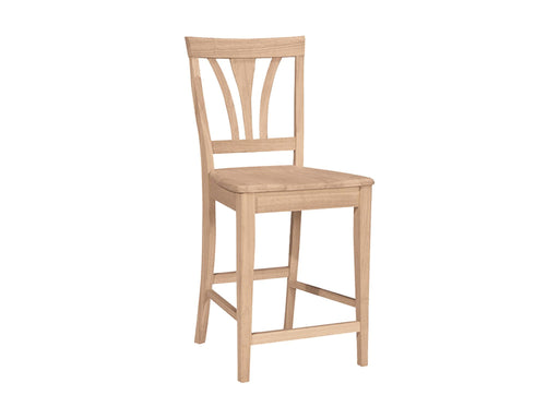 Stools 24'' Fanback Counter Stool - Holmwood's Furniture & Design Center (Somersworth, NH)