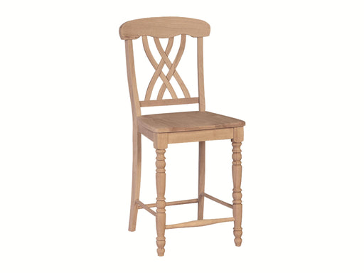 Stools 24'' Lattice Counter Stool - Holmwood's Furniture & Design Center (Somersworth, NH)