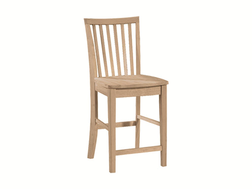 Stools 24'' Mission Counter Stool - Holmwood's Furniture & Design Center (Somersworth, NH)