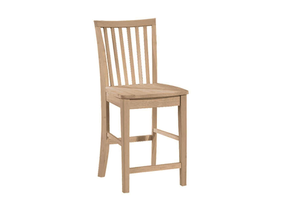 Stools 24'' Mission Counter Stool - Holmwood's Furniture & Design Center (Somersworth, NH)