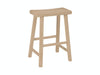Stools 24'' Saddle Seat Counter Stool - Holmwood's Furniture & Design Center (Somersworth, NH)