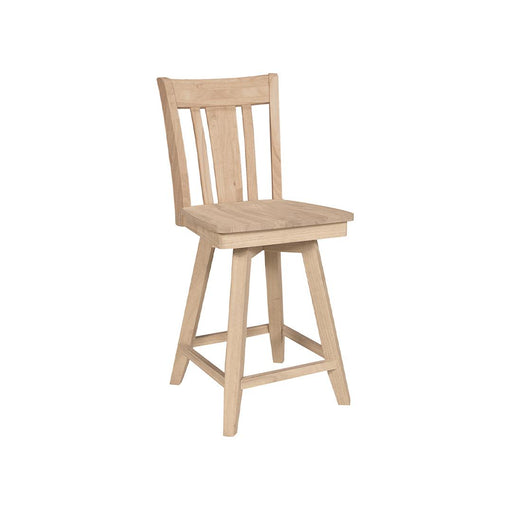Stools 24'' San Remo Swivel Counter Stool - Holmwood's Furniture & Design Center (Somersworth, NH)