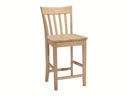 Stools 24'' Slatback Counter Stool - Holmwood's Furniture & Design Center (Somersworth, NH)