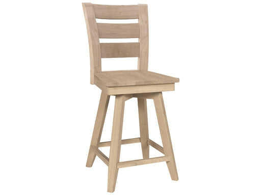 Stools 24" Tuscany Counter Swivel Stool - Holmwood's Furniture & Design Center (Somersworth, NH)