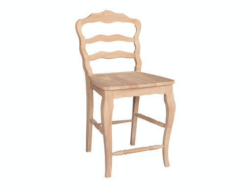 Stools 24'' Versailles Ladderback Counter Stool - Holmwood's Furniture & Design Center (Somersworth, NH)