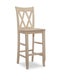 Stools 30'' Double XX Back Bar Stool - Holmwood's Furniture & Design Center (Somersworth, NH)