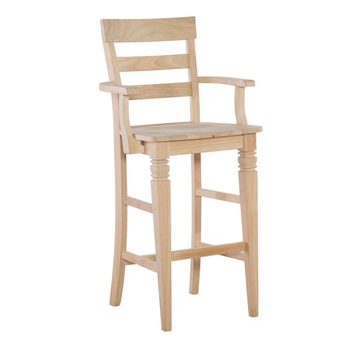 Stools 30" Java Bar Stool w/Arms - Holmwood's Furniture & Design Center (Somersworth, NH)