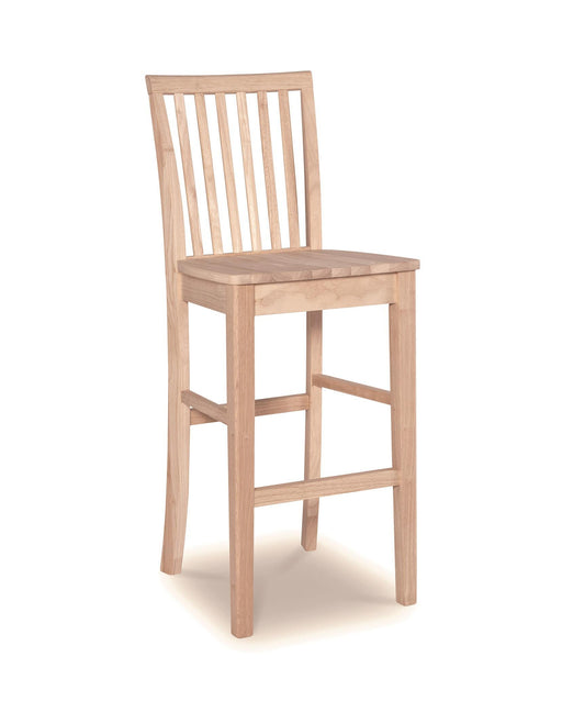 Stools 30'' Mission Bar Stool - Holmwood's Furniture & Design Center (Somersworth, NH)