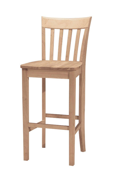 Stools 30'' Slatback Bar Stool - Holmwood's Furniture & Design Center (Somersworth, NH)