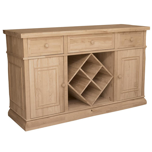 Storage Sturbridge Buffet w/ Wine Rack - Holmwood's Furniture & Design Center (Somersworth, NH)