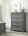 Summit 4D Chest In Heather Gray - Holmwood's Furniture & Design Center (Somersworth, NH)