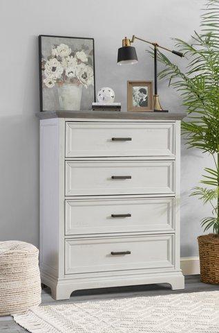 Summit 4D Chest In Mist & Heather Gray - Holmwood's Furniture & Design Center (Somersworth, NH)