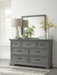 Summit Mirror In Heather Gray - Holmwood's Furniture & Design Center (Somersworth, NH)