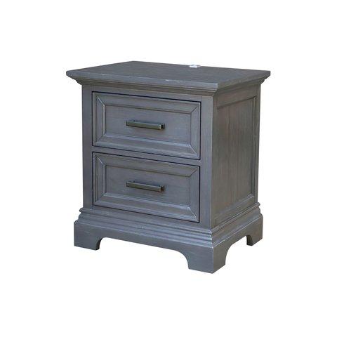 Summit Nightstand In Heather Gray - Holmwood's Furniture & Design Center (Somersworth, NH)