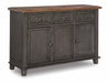 Vista Buffet (Built) In Hickory & Coal - Holmwood's Furniture & Design Center (Somersworth, NH)