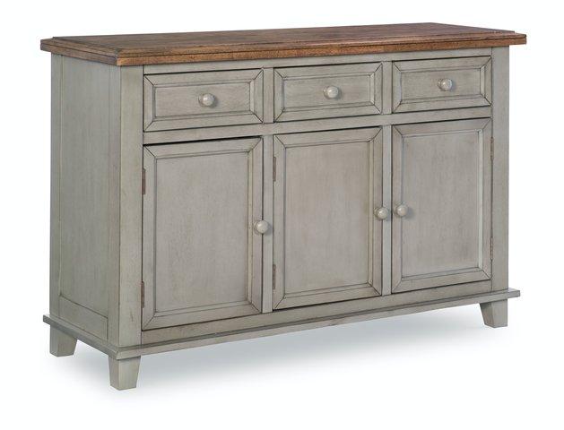 Vista Buffet (Built) In Hickory & Stone - Holmwood's Furniture & Design Center (Somersworth, NH)