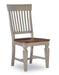 Vista Slatback Chair (Built) In Hickory & Stone - Holmwood's Furniture & Design Center (Somersworth, NH)
