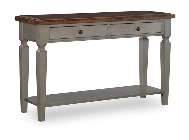 Vista Sofa Table (Rta) In Hickory & Stone - Holmwood's Furniture & Design Center (Somersworth, NH)