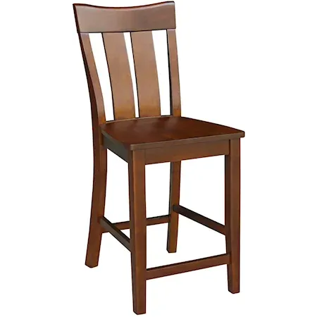 Cosmopolitan Ava Stool, Rta In Espresso - Holmwood's Furniture & Design Center (Somersworth, NH)