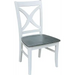 Cosmopolitan Salerno Chair, Rta In Heather Gray / White - Holmwood's Furniture & Design Center (Somersworth, NH)