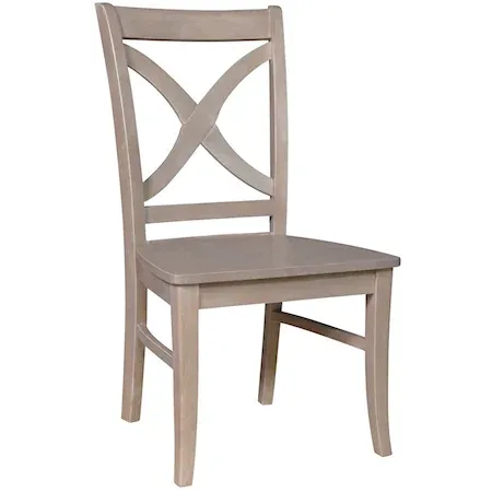 Cosmopolitan Salerno Chair, Rta In Taupe Gray - Holmwood's Furniture & Design Center (Somersworth, NH)