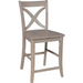 Cosmopolitan Salerno Stool, Rta In Taupe Gray - Holmwood's Furniture & Design Center (Somersworth, NH)