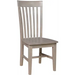 Cosmopolitan Tall Mission Chair, Rta In Taupe Gray - Holmwood's Furniture & Design Center (Somersworth, NH)