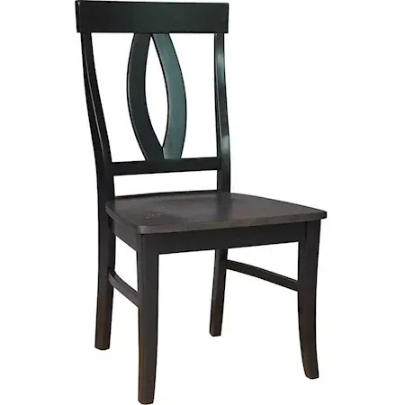 Cosmopolitan Verona Chair, Rta In Coal / Black - Holmwood's Furniture & Design Center (Somersworth, NH)