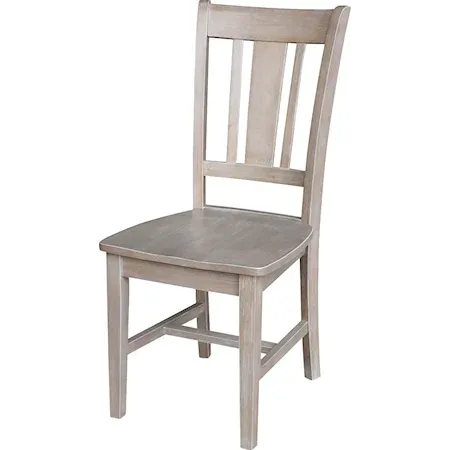 Home Accents San Remo Chair (Rta) In Taupe Gray - Holmwood's Furniture & Design Center (Somersworth, NH)