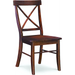 Home Accents X Back Chair (Rta) In Espresso - Holmwood's Furniture & Design Center (Somersworth, NH)