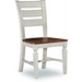 Vista Laddertback Chair (Rta) In Hickory & Shell - Holmwood's Furniture & Design Center (Somersworth, NH)