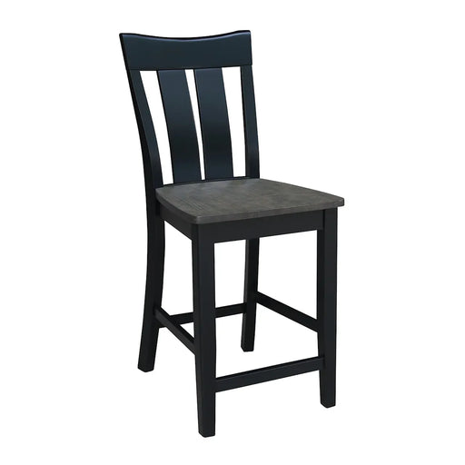 Cosmopolitan Ava Stool, Built In Coal / Black - Holmwood's Furniture & Design Center (Somersworth, NH)