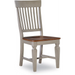 Vista Slatback Chair (Rta) In Hickory & Stone - Holmwood's Furniture & Design Center (Somersworth, NH)