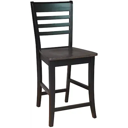 Cosmopolitan Roma Stool, Rta In Coal / Black - Holmwood's Furniture & Design Center (Somersworth, NH)
